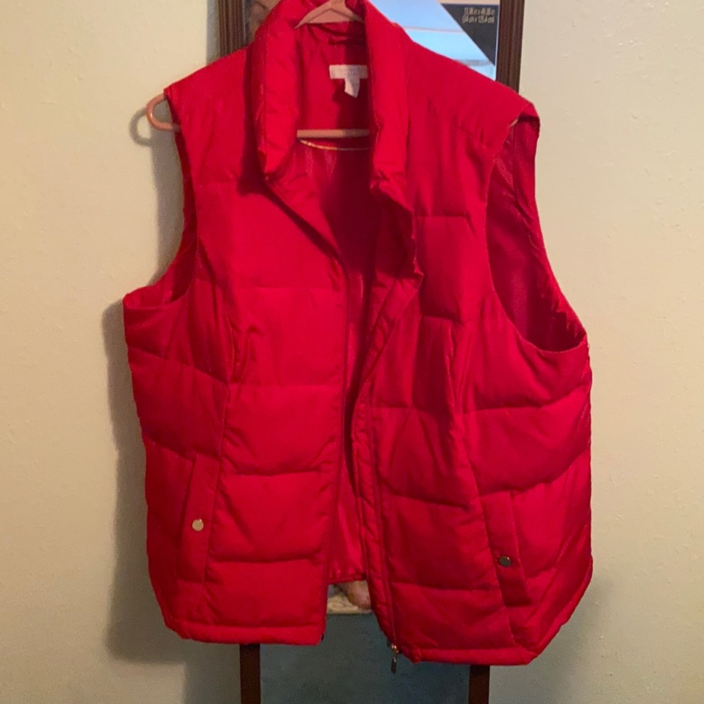 Brand new red vest. Never worn.